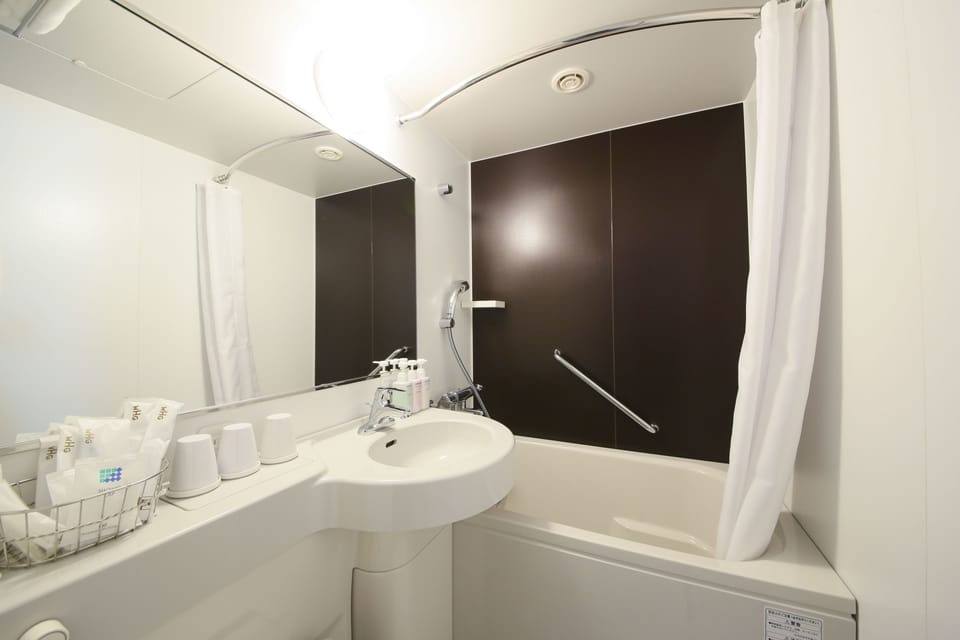 Free toiletries, hair dryer, slippers, bidet