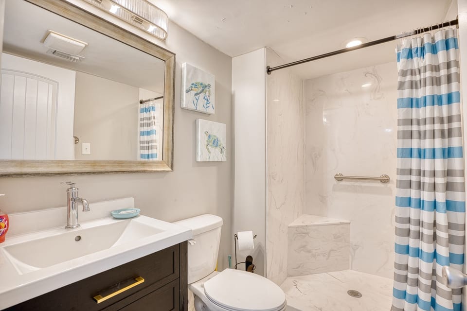 #2 shower/seat/grab bar