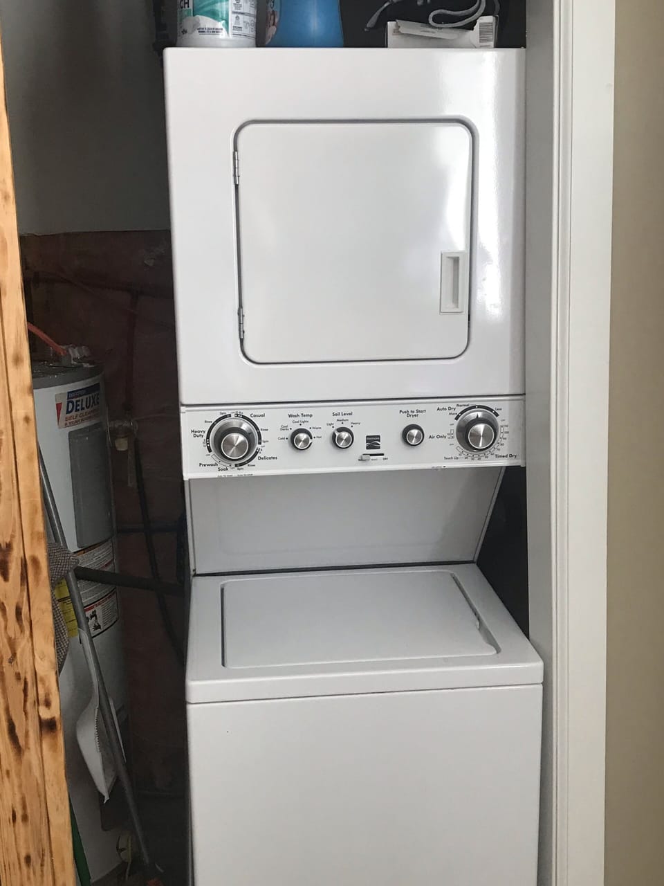 Area to do your Laundry, detergent and softener provided!