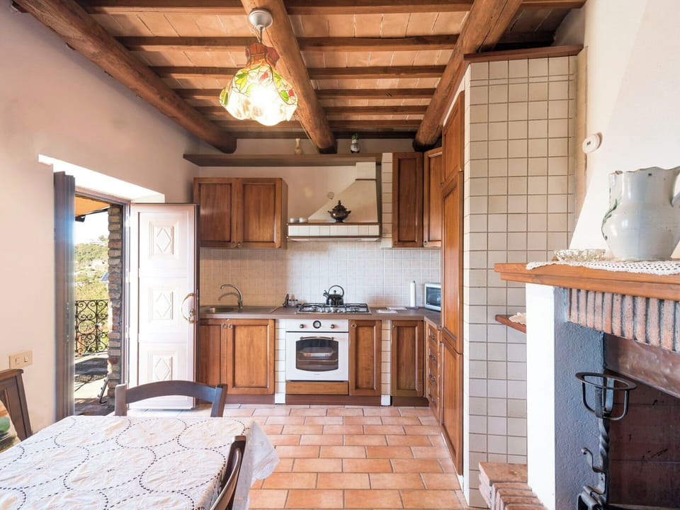 Furniture, Wall, Interior Design, Flooring, Wood, Kitchen, Ceiling, Floor, Countertop, Home