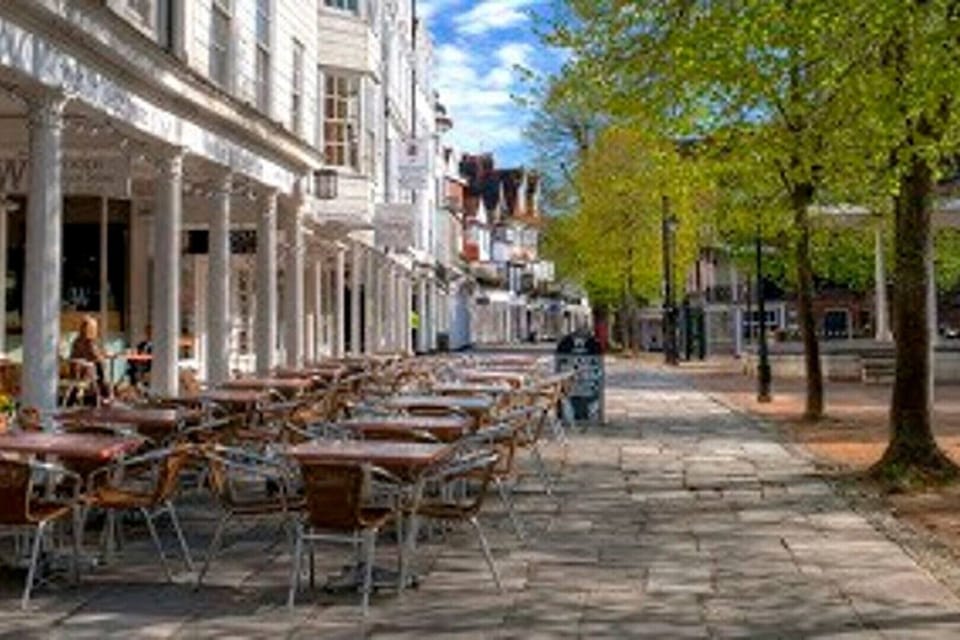 The historic Pantiles