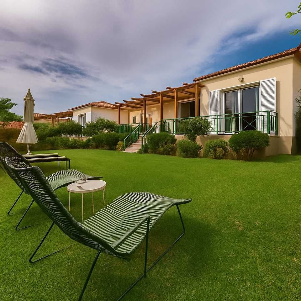 Lush Garden with Lounge Area
Recline in style and enjoy the green tranquility.