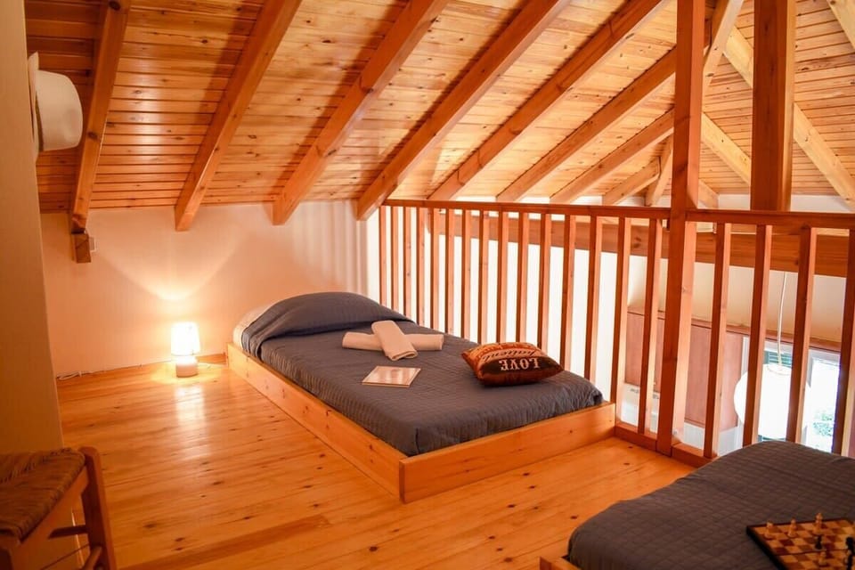 Attic with 2 single beds