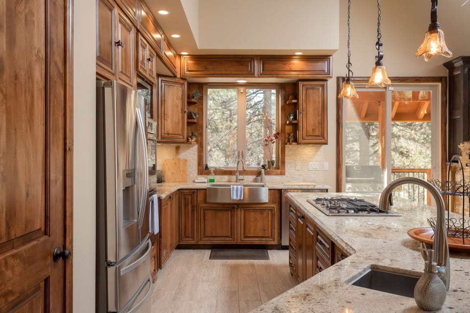 Plenty of room for a few cooks in the kitchen! 
