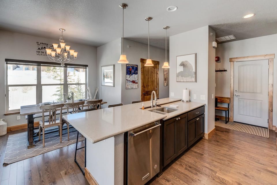 Open Concept Kitchen and Dining