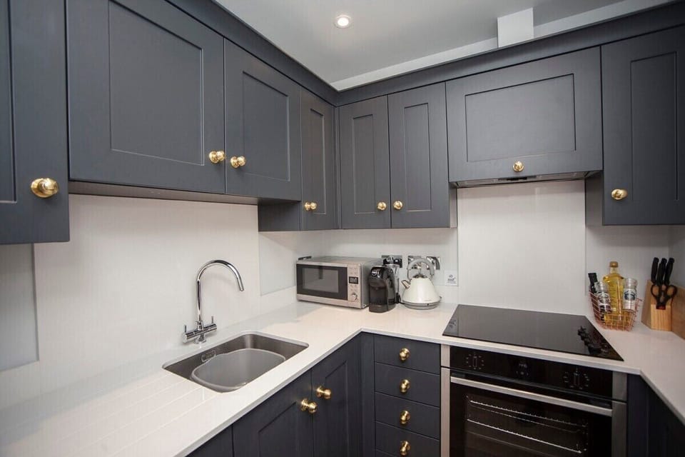 Apartment, Private Bathroom, City View (MSB) | Shared kitchen | Fridge, microwave, oven, coffee/tea maker