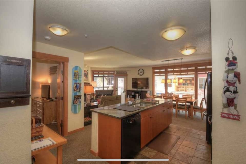 Open floor plan 