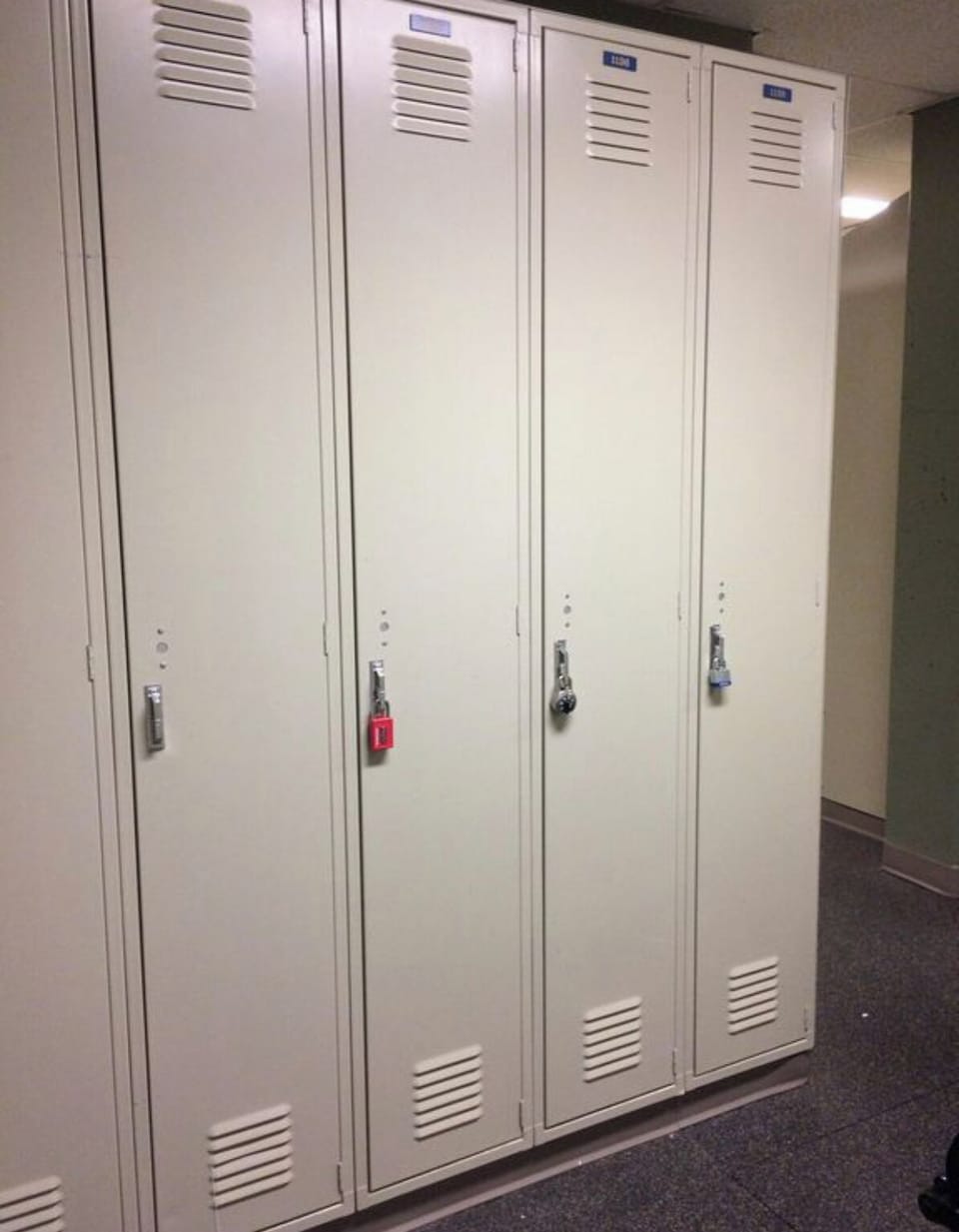 Building ski lockers 