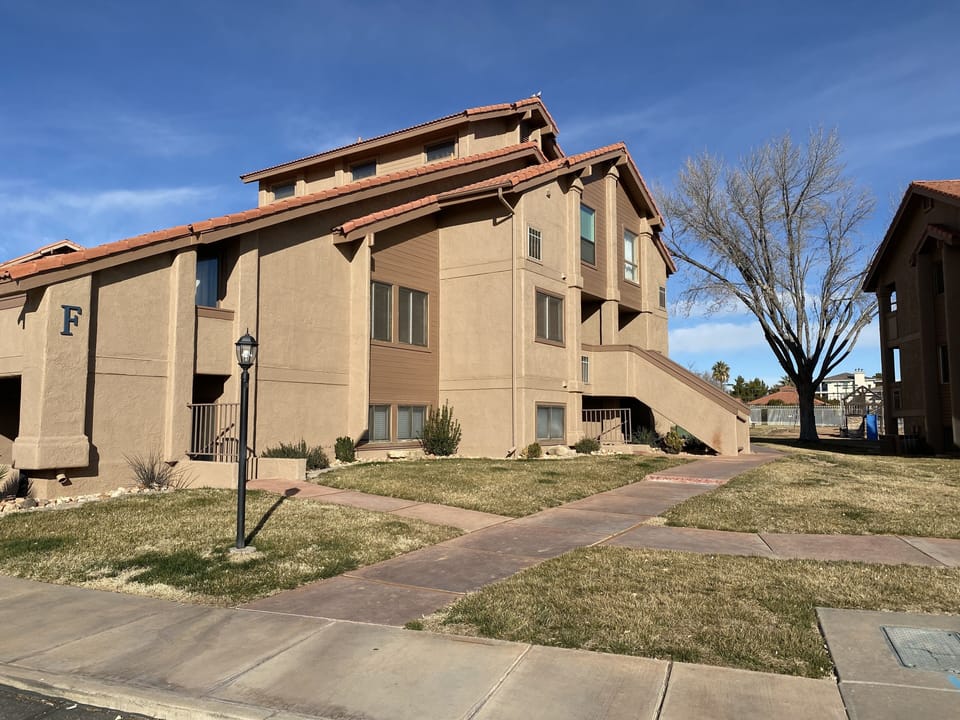 Front of building