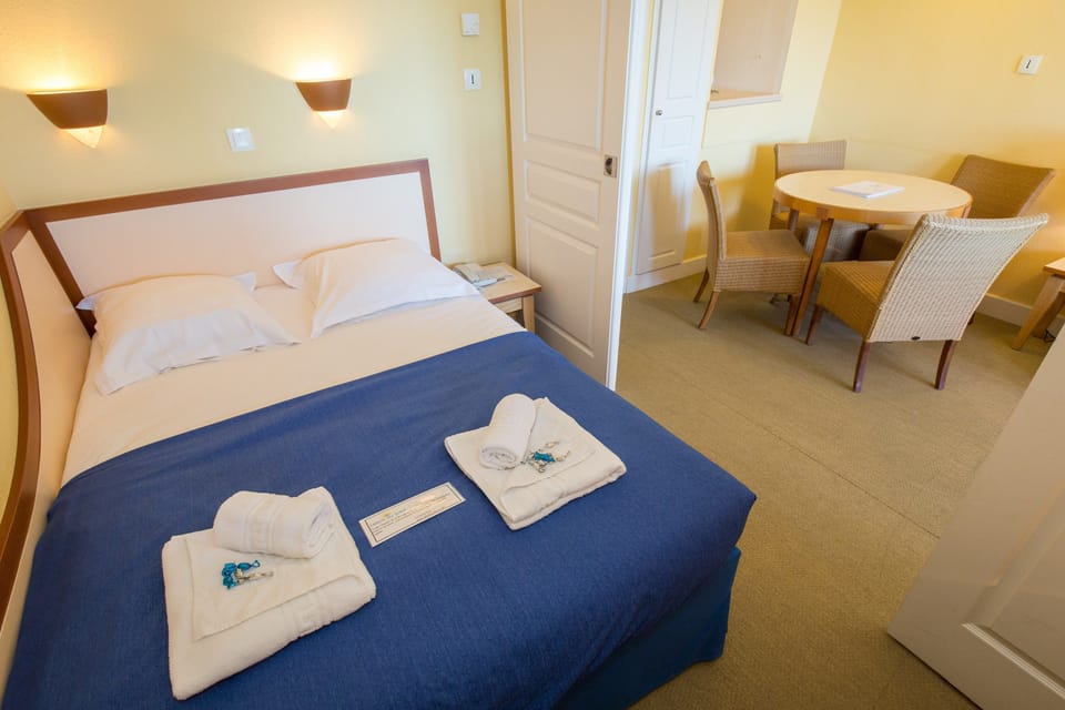 Get a good night's sleep in the bedroom.