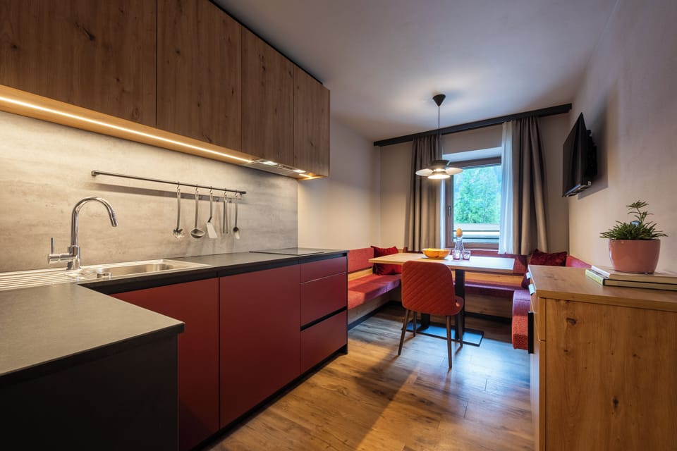 Family Apartment (Trilocale 4/5 - New) | Private kitchen | Shared fridge