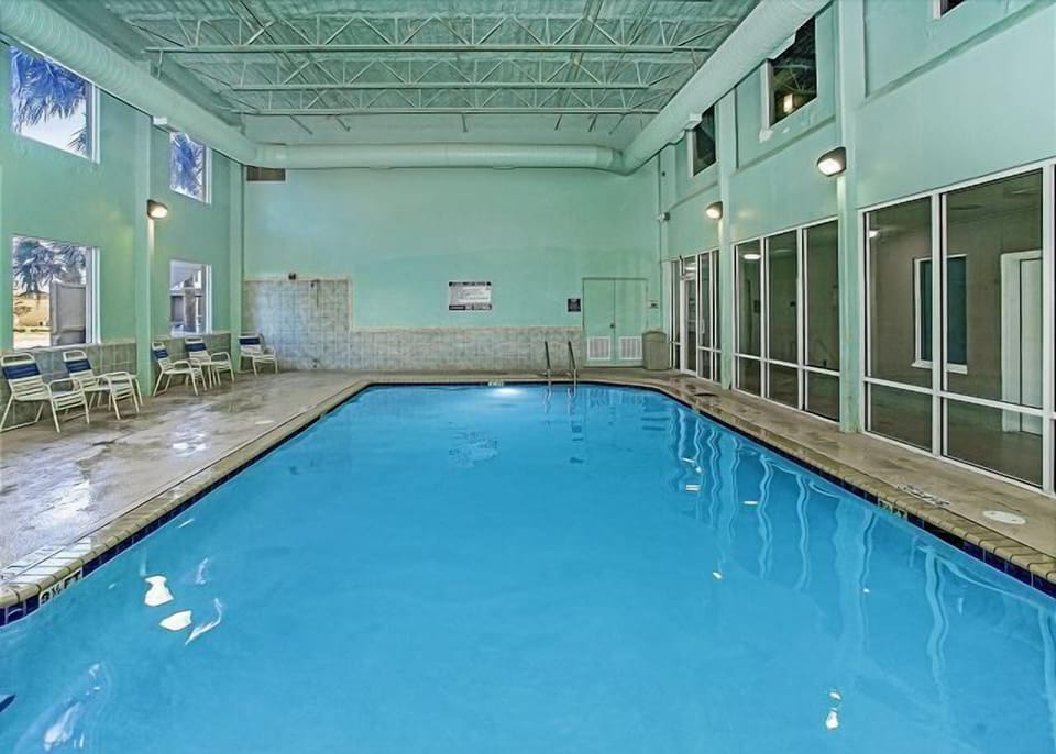 Indoor Pool In case it rains or Wintertime Swimming