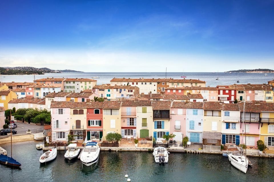 The canal streets of Port Grimaud, the Provençal Venice, just a few kilometres from your door.