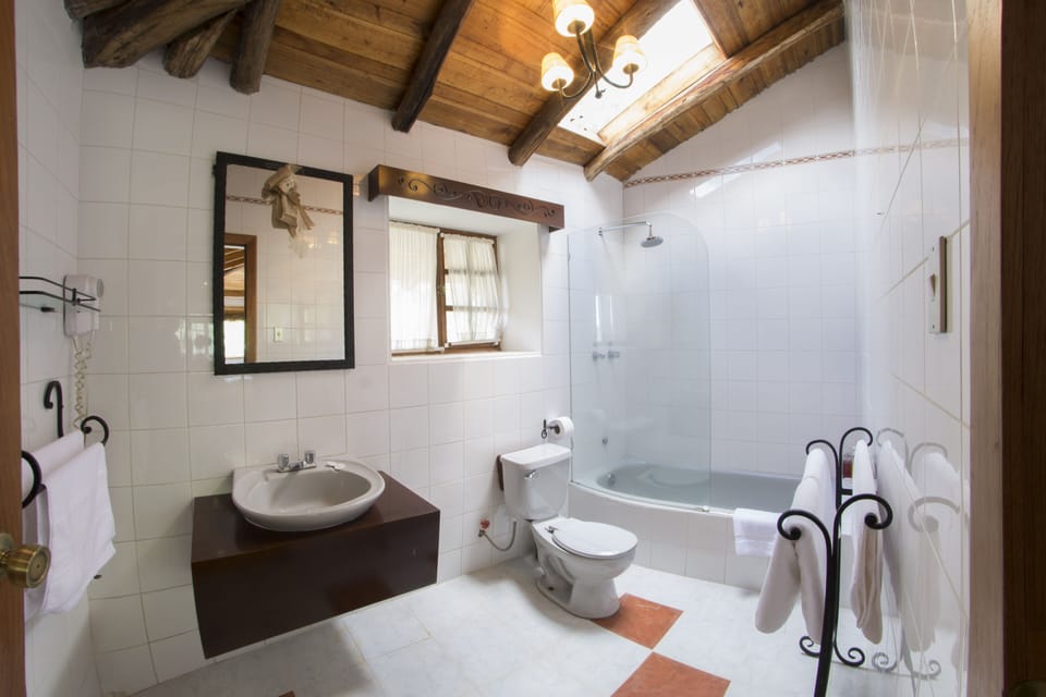 Standard Double or Twin Room | Bathroom | Shower, rainfall showerhead, free toiletries, hair dryer (on request)