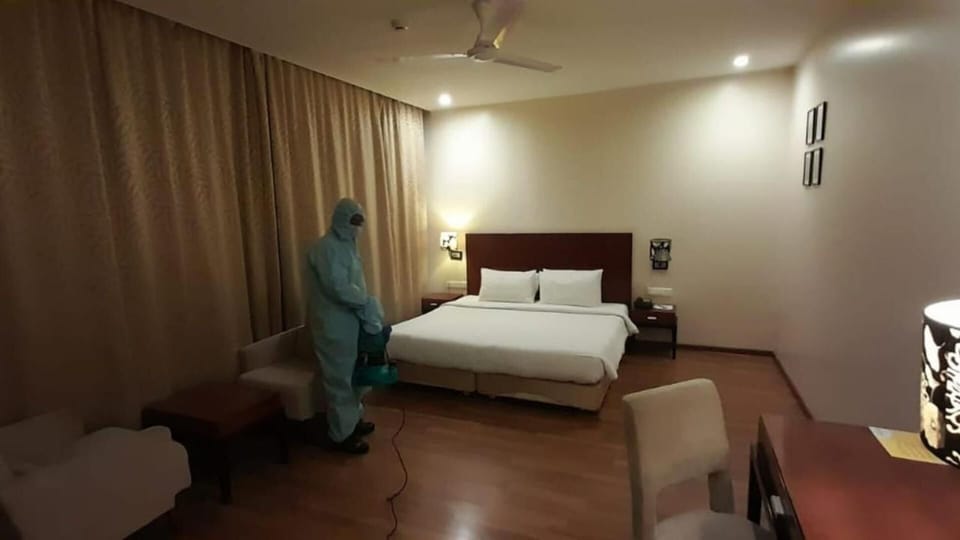 In-room safe, desk, blackout drapes, iron/ironing board