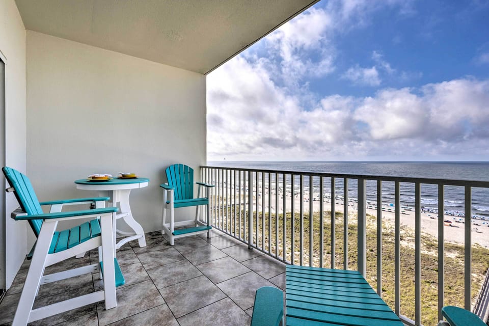 Private Balcony | Beach Views