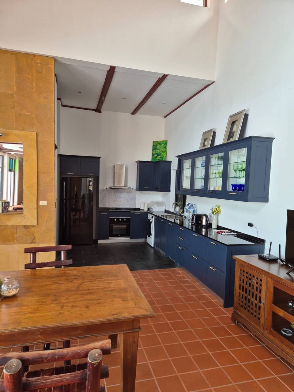 Villa, 3 Bedrooms, Non Smoking, Kitchen | Living area