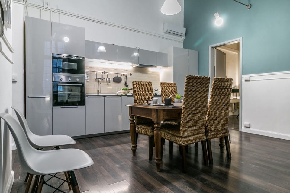 Apartment, 2 Bedrooms | Private kitchen | Full-size fridge, microwave, oven, stovetop