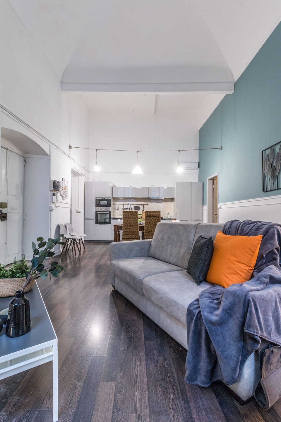 Apartment, 2 Bedrooms | Living area | LCD TV