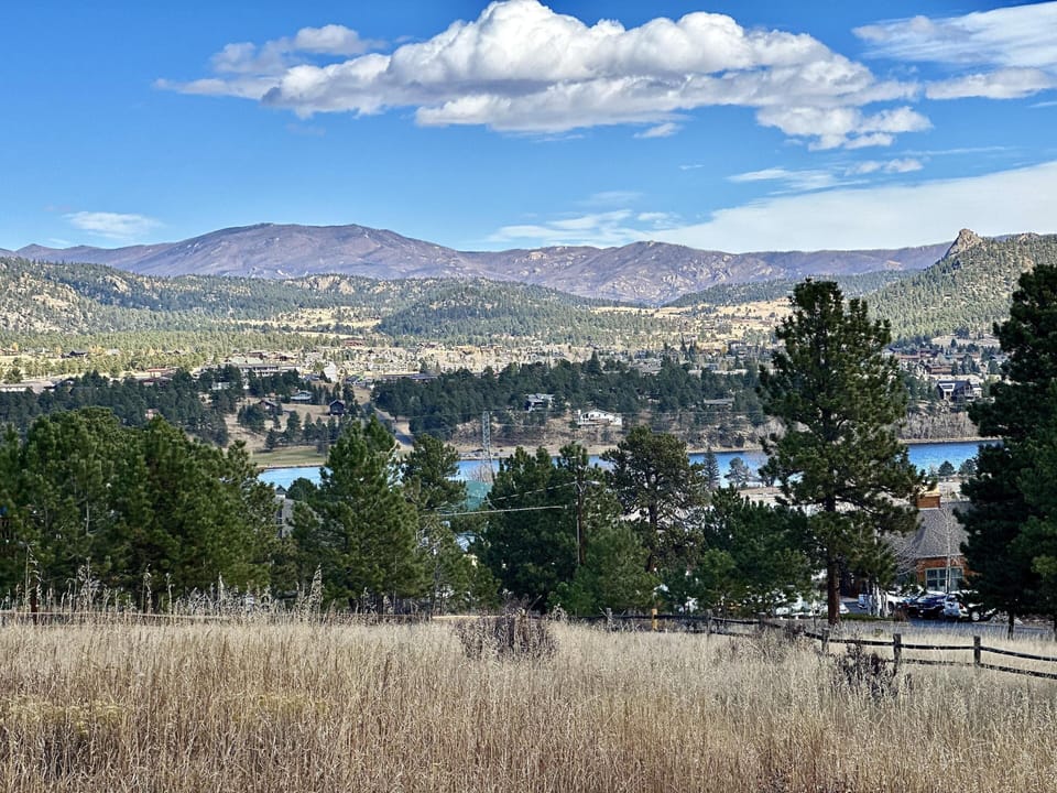 View from patio.