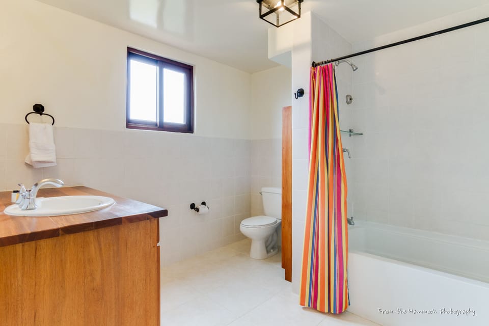 Shower, free toiletries, hair dryer (on request), bathrobes