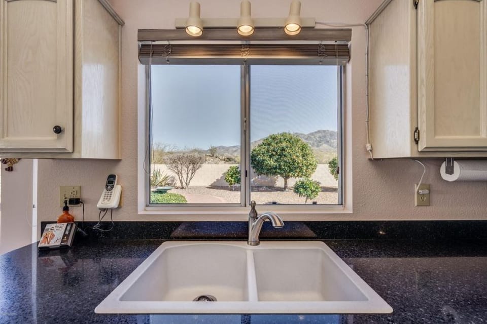 View from the kitchen sink
