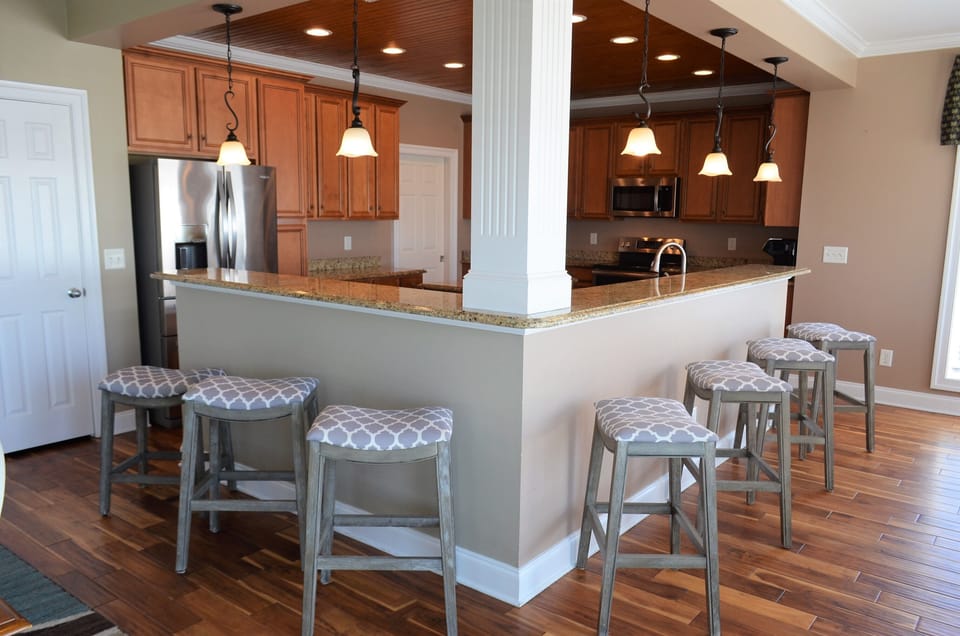 Extra bar seating