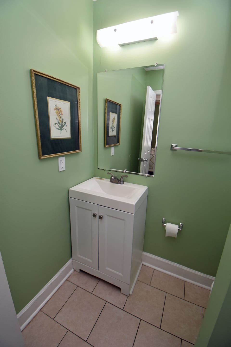 Private bath off of Bedroom 1