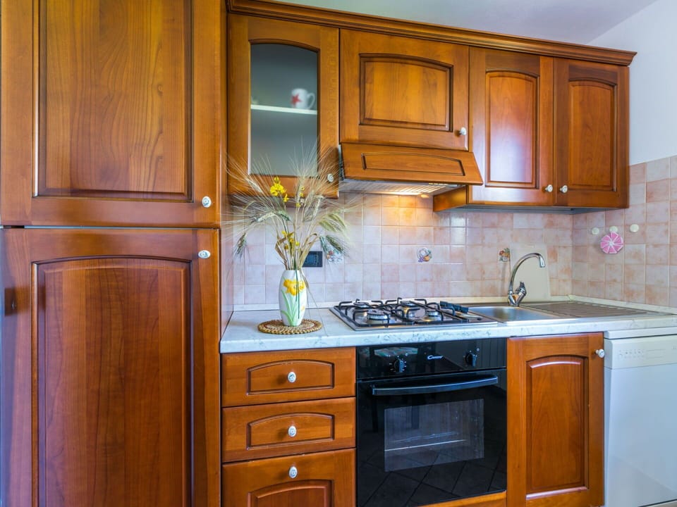 Kitchen, Major Appliance, Kitchen Appliance, Wood, Cabinetry, Countertop, Kitchen Stove, Interior Design, Stove, Flooring