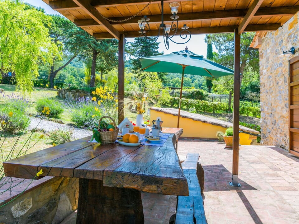 Furniture, Table, Chair, Outdoor Furniture, Outdoor Table, Kitchen & Dining Room Table, Garden, Resort, Flowerpot, Eco Hotel