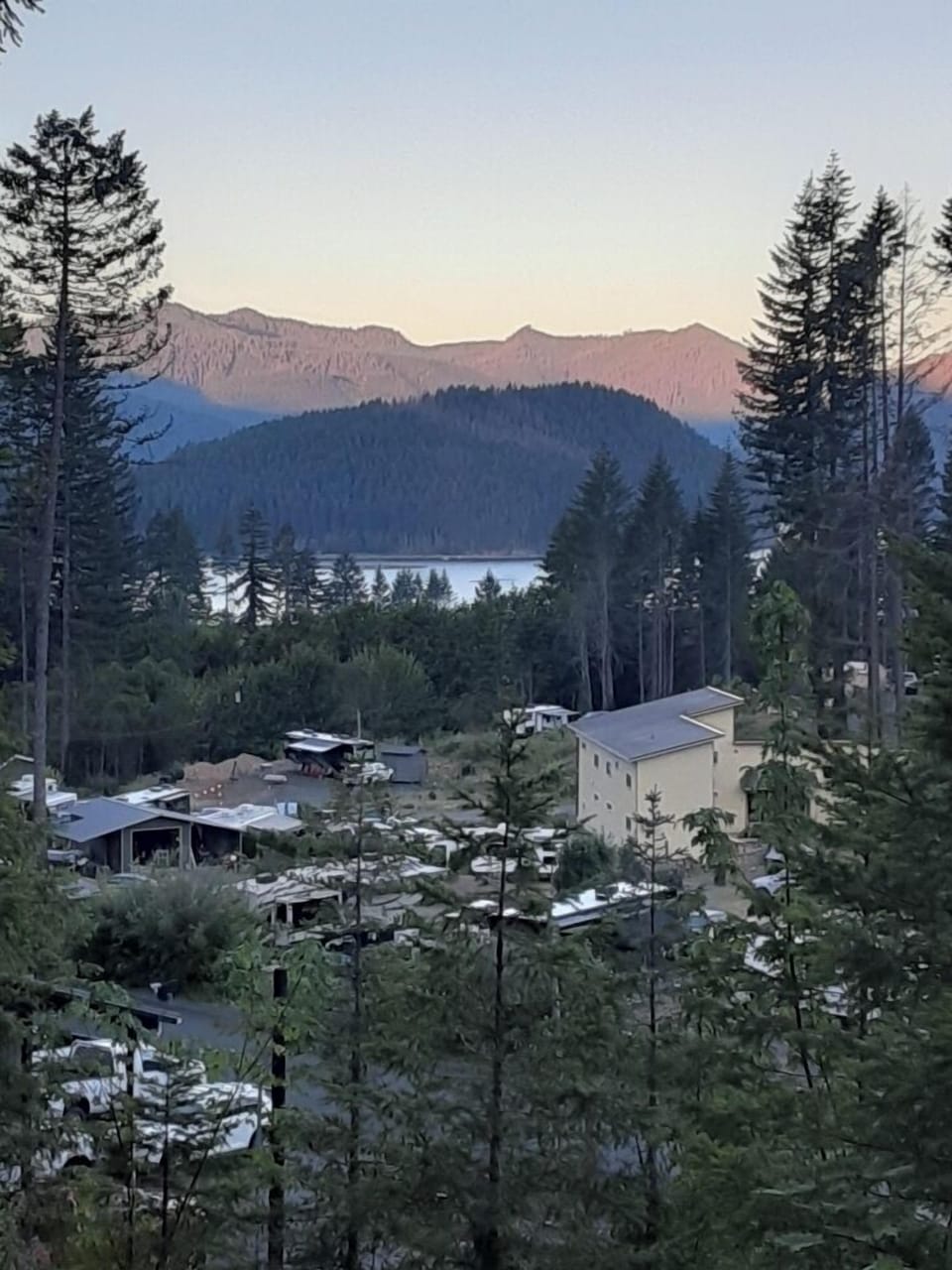 View from the tent spot. Also just a great place to meditate. 