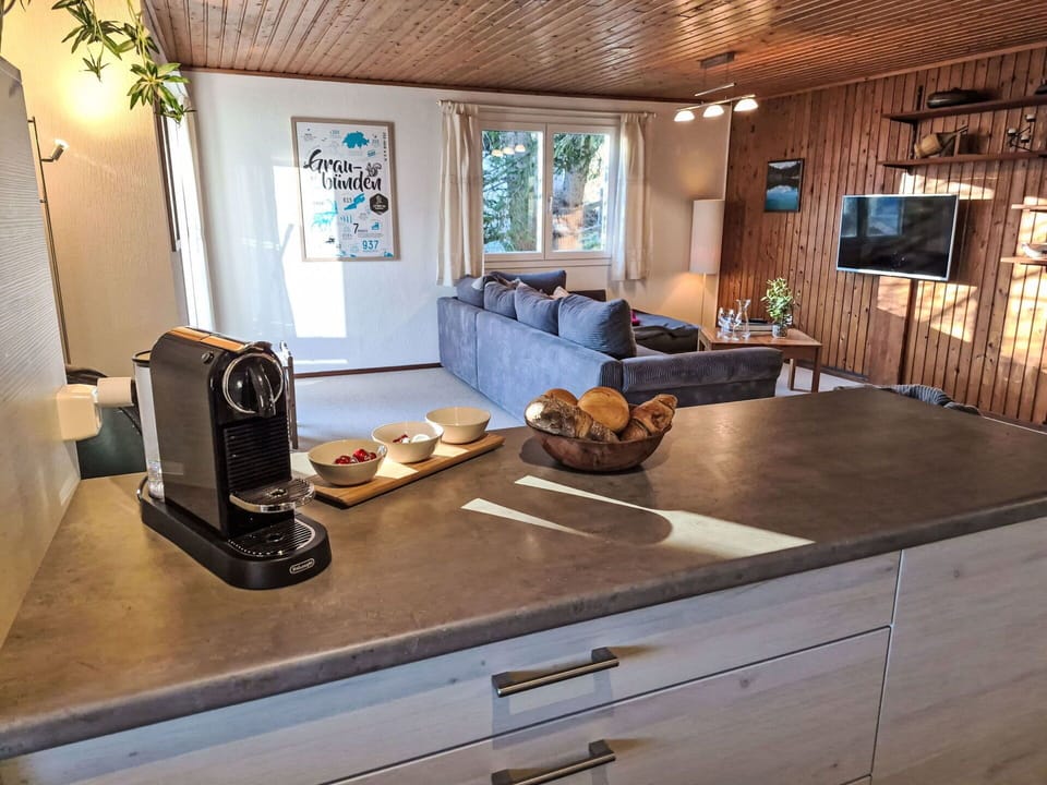 Furniture, Flooring, Wood, Interior Design, Floor, Countertop, Kitchen Appliance, Home Appliance, Kitchen, Room