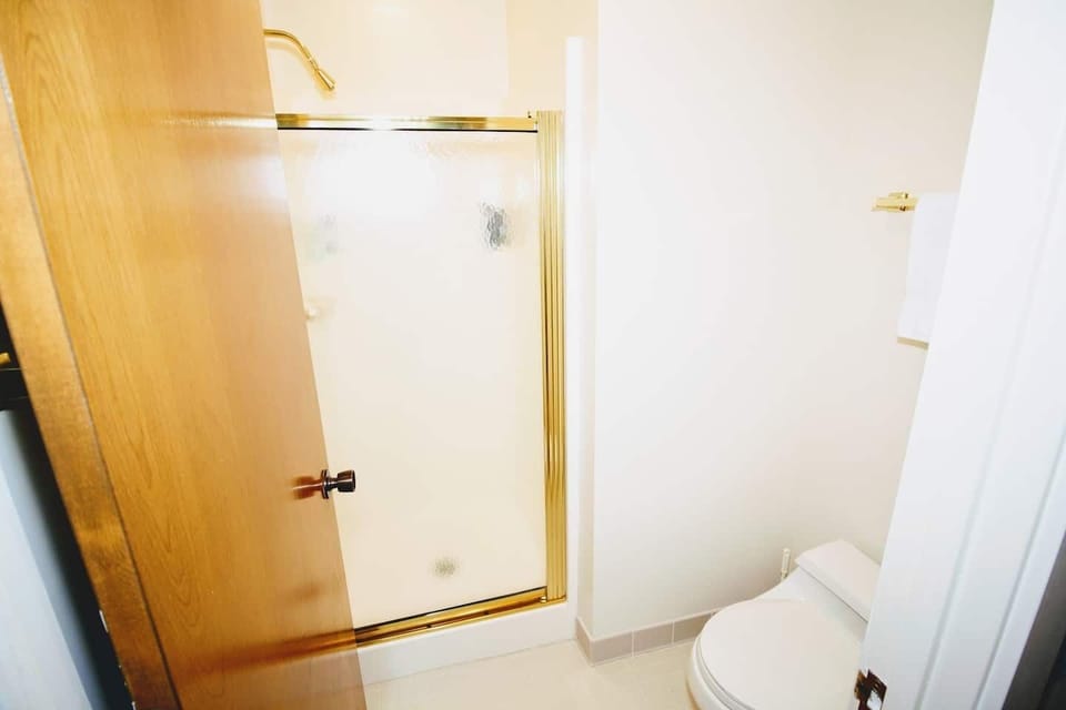 Private shower in master bedroom!