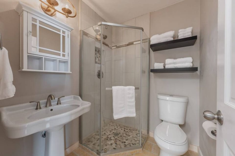 2nd Bathroom with walk in shower