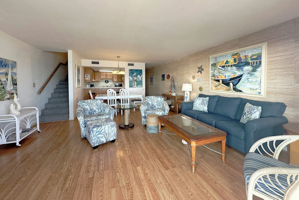 Living Room with Sleeper Sofa