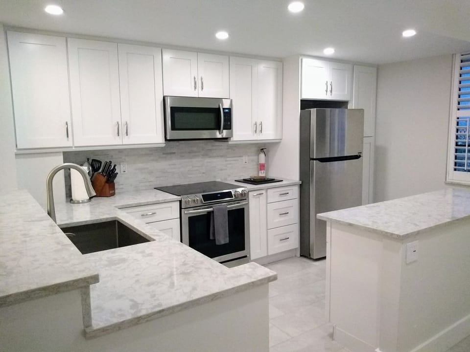 Remodeled and upgraded kitchen 