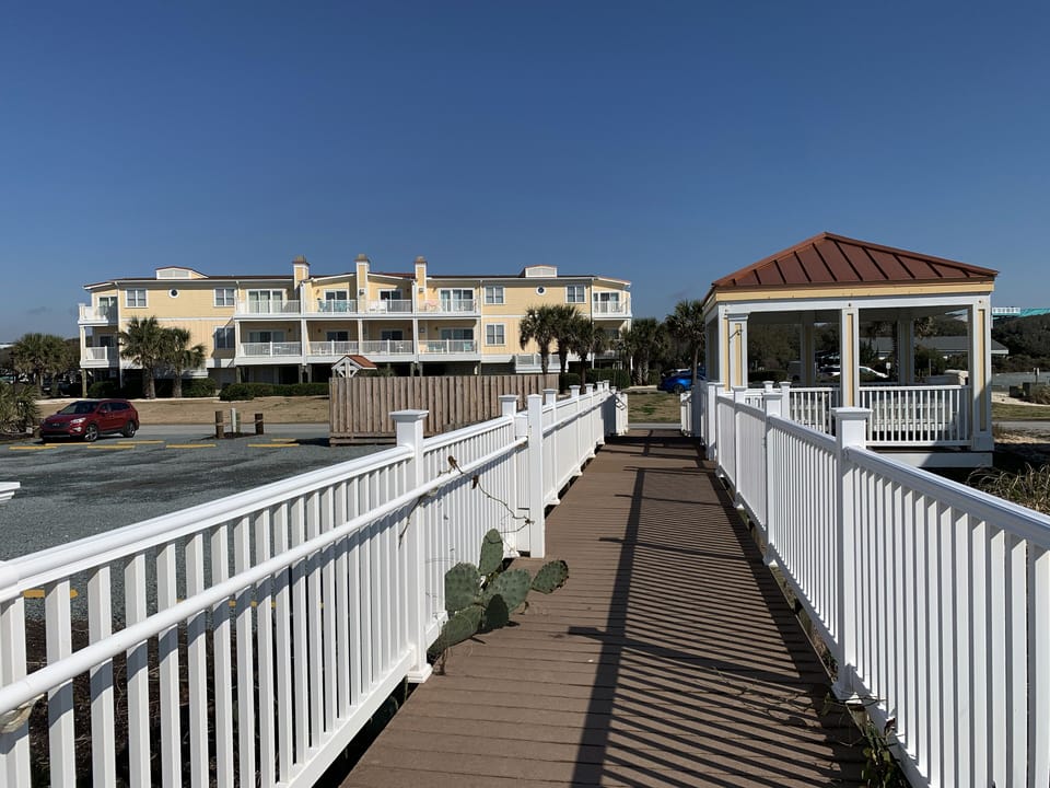Private beach access