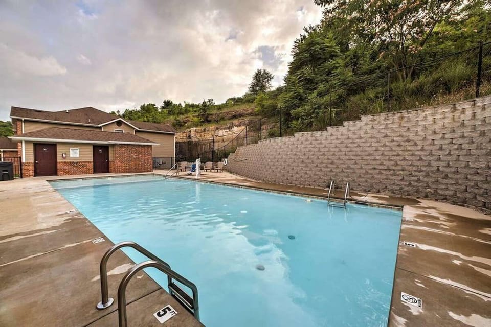 Seasonal outdoor community pool