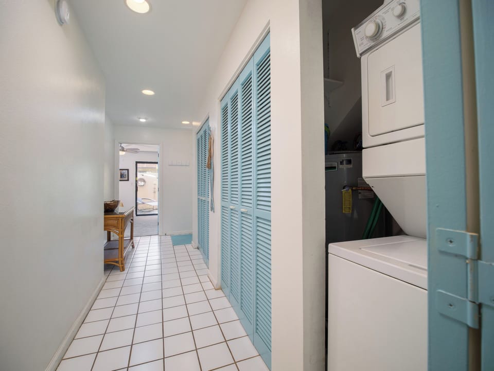 You'll love the convenience of your own washer/dryer, even including detergent