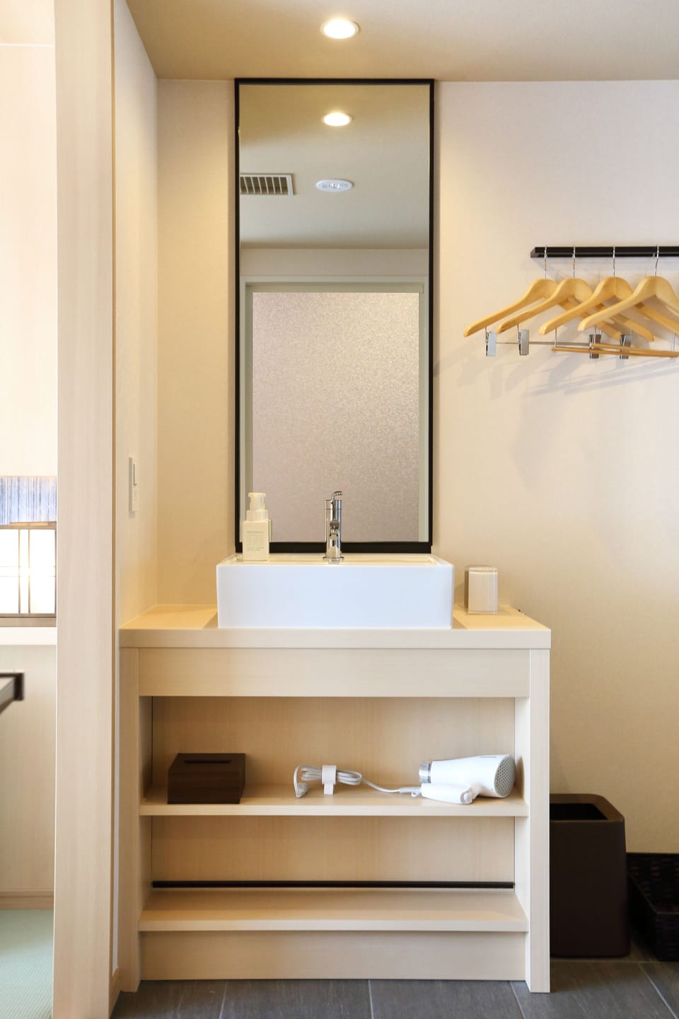 Free toiletries, hair dryer, slippers, bidet