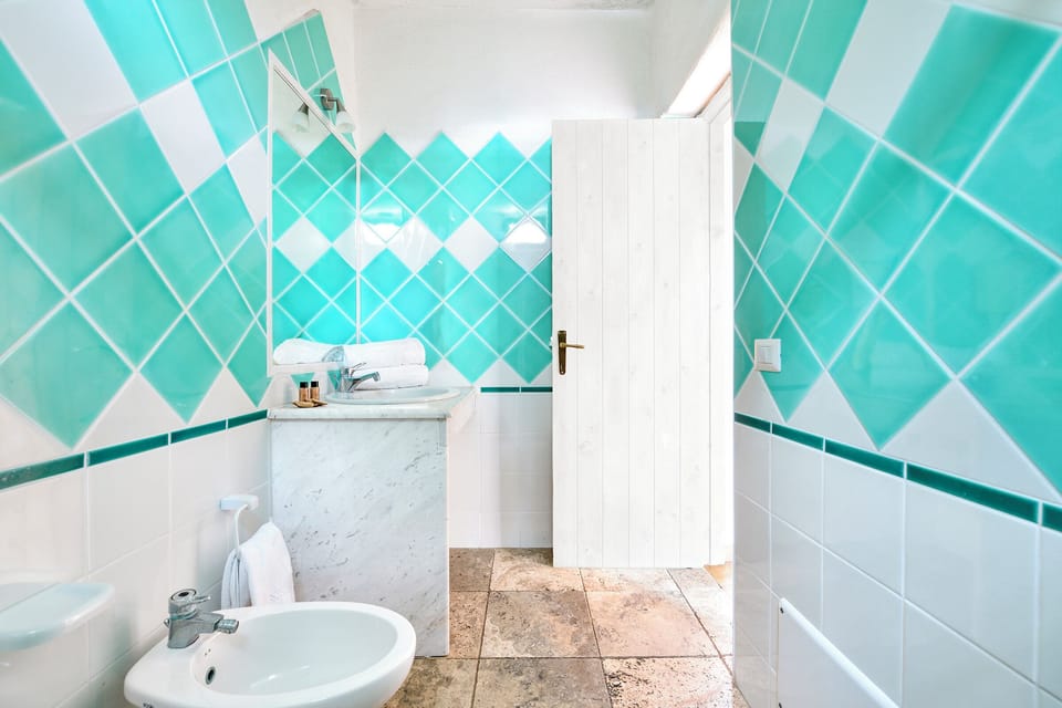 Shower, rainfall showerhead, hair dryer, bidet