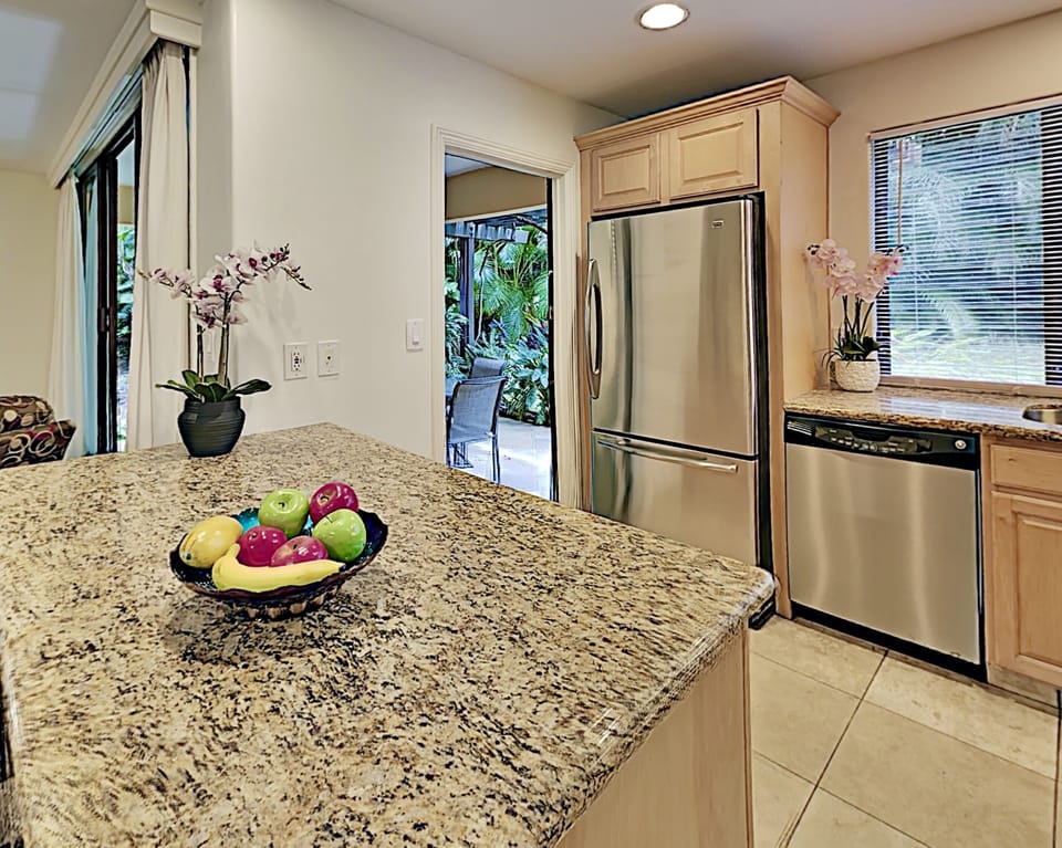 Kitchen - Granite counter tops and all the appliances you will need