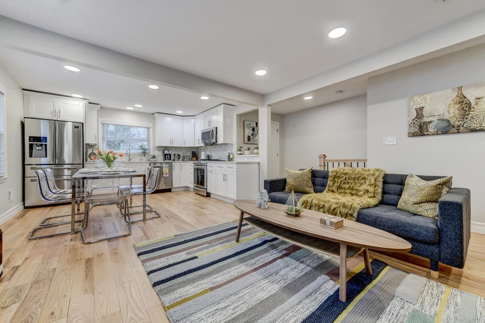 Keep the conversation flowing in the open concept main floor.