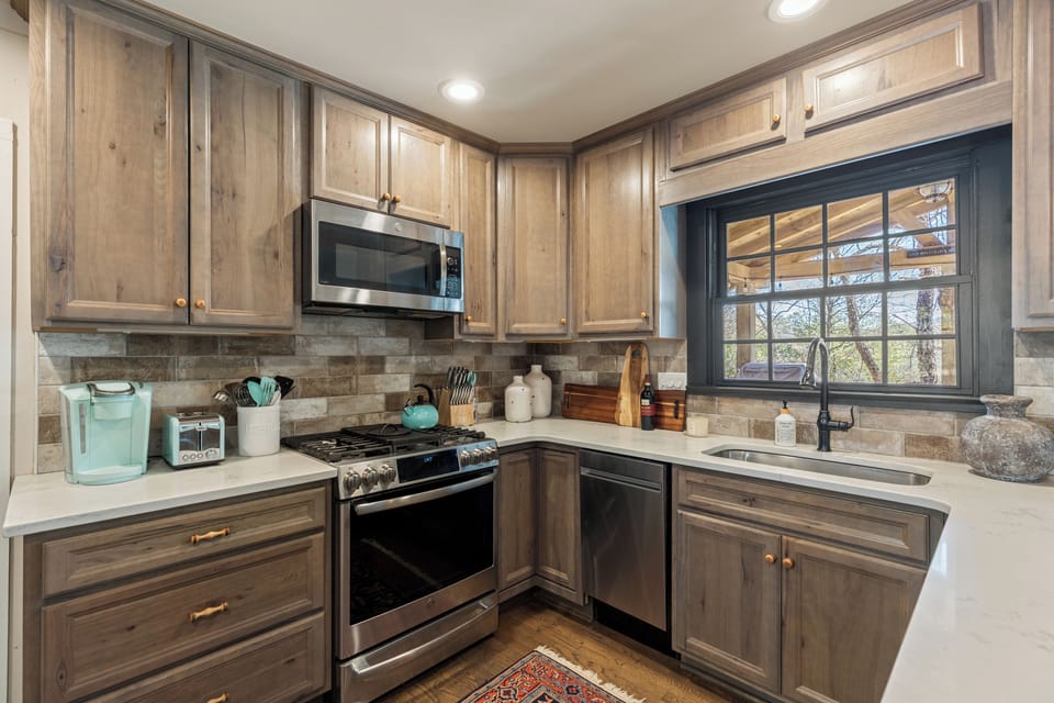Spacious kitchen