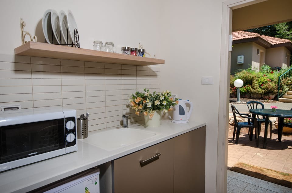 Microwave, coffee/tea maker, electric kettle