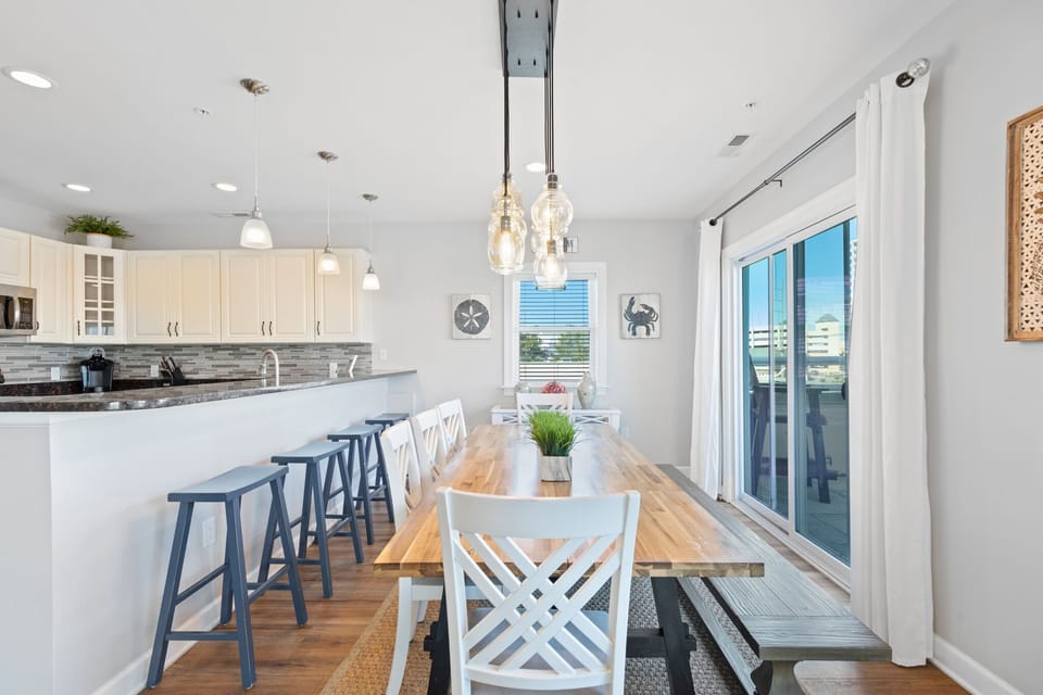 Dining room and Kitchen
