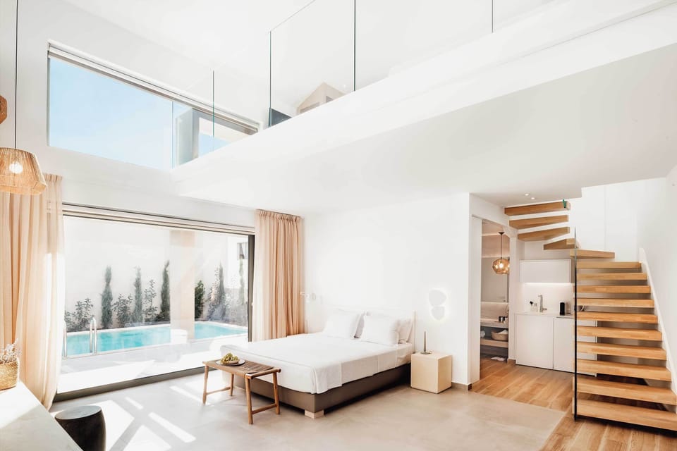 Villa, Private Pool, Garden View | Egyptian cotton sheets, premium bedding, memory foam beds, in-room safe