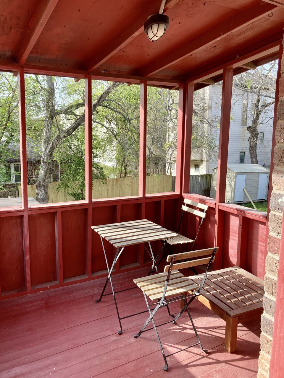 Outdoor dining