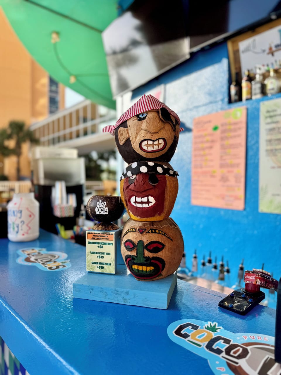Coco Locos located at the east tower pool 