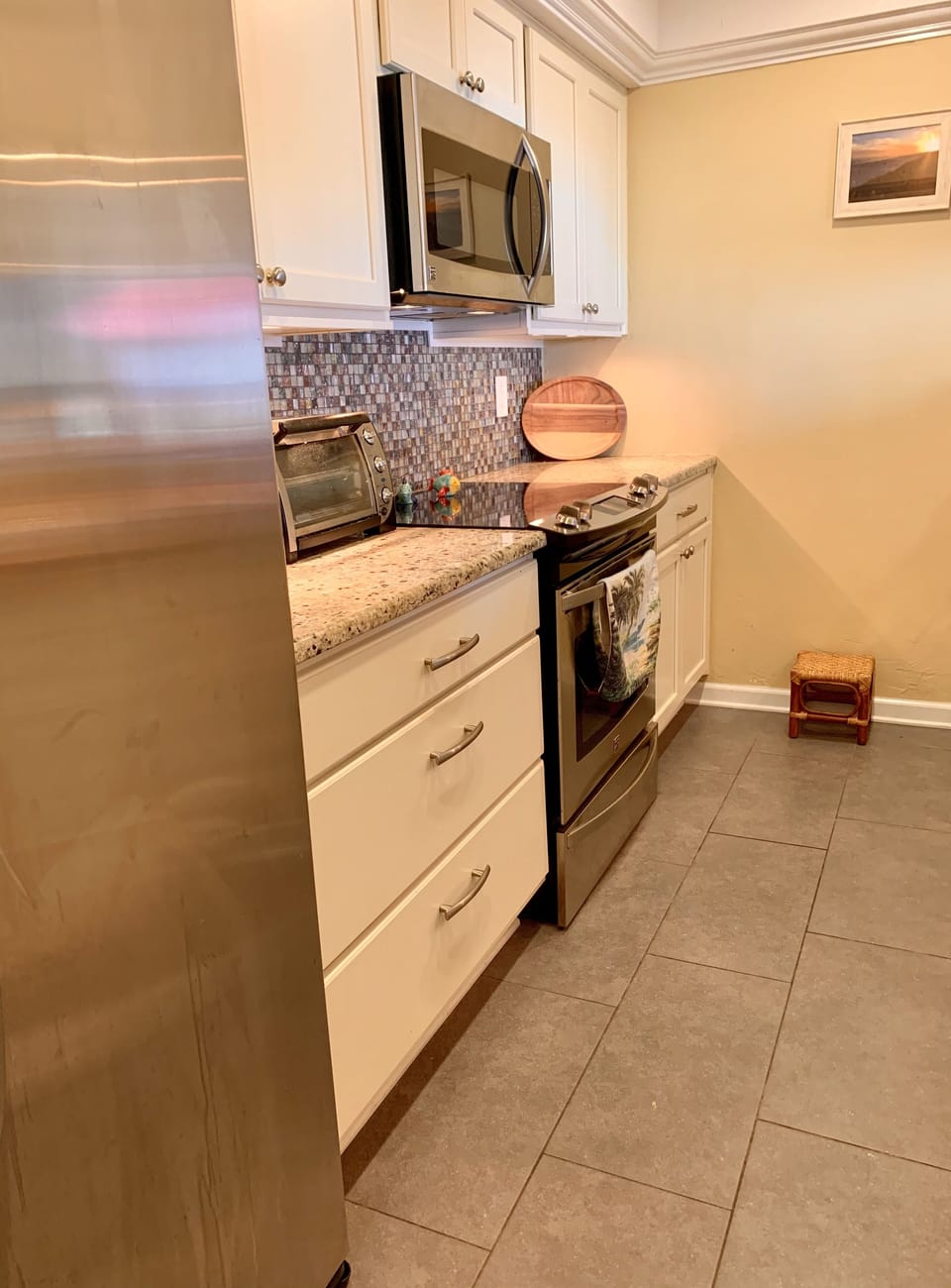 Fully stocked with cookware, blender, crockpot, Keurig and drip coffee maker